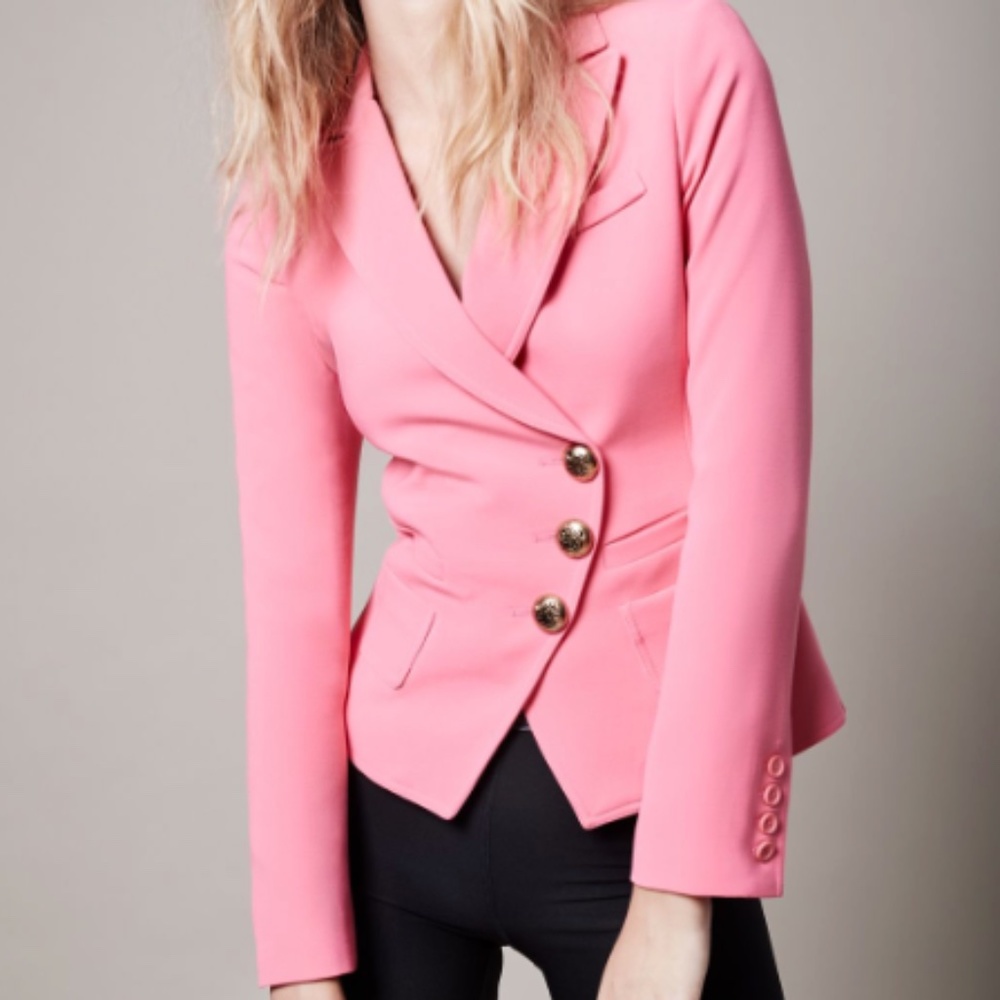 Smythe Wrap Blazer - Size 6 - $725